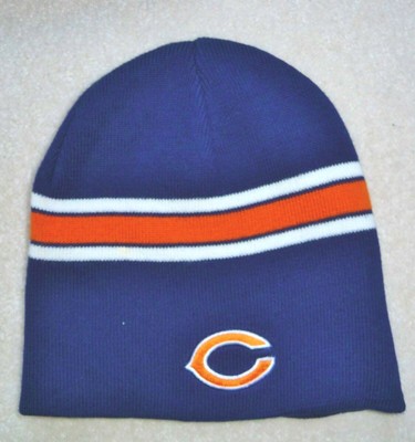 CHICAGO BEARS KNIT HAT CAP BEANIE SKULL 