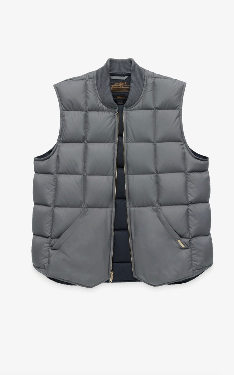 Eddie Bauer JJJJound Canadian Vest Size Medium M Cinder/Grey 