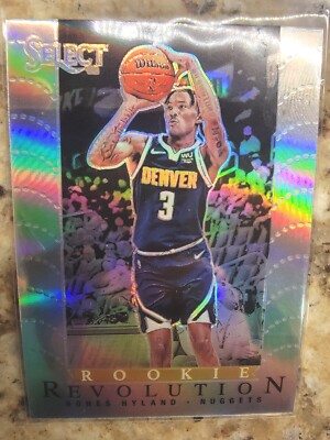 その他 2021 Bones Hyland Rookie Revolution NBA 2021 Panini Select - 19 Bones Hyland RC - Rookie Revolution Silver