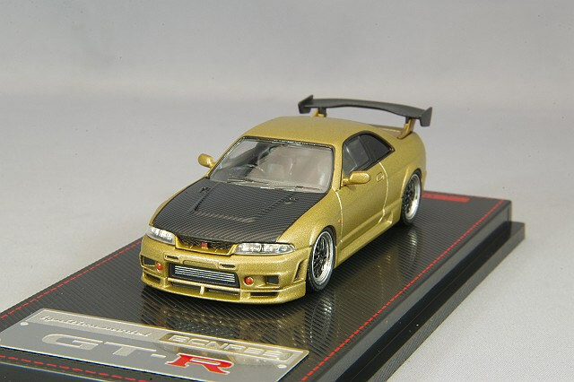 ignition.model Nismo R33 GT-R イエロー Ignition Model Nismo R33 GT-R 400R Silver With Mr. Matsuda