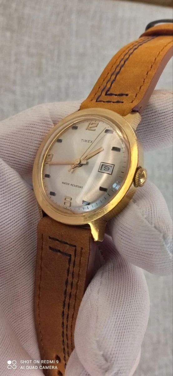 Gold timex marlin sale