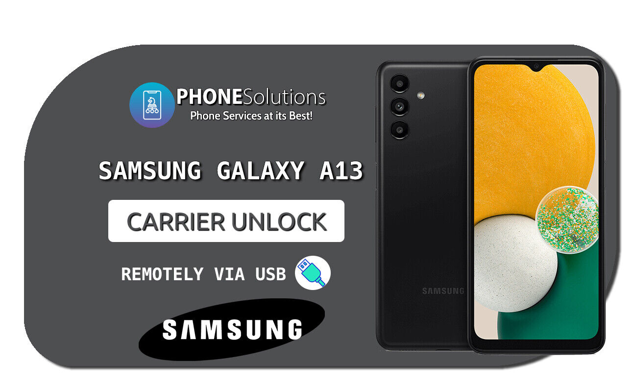 Remote Unlock Service Samsung Galaxy A13 A136U TMobile Metro Sprint Boost Mobile