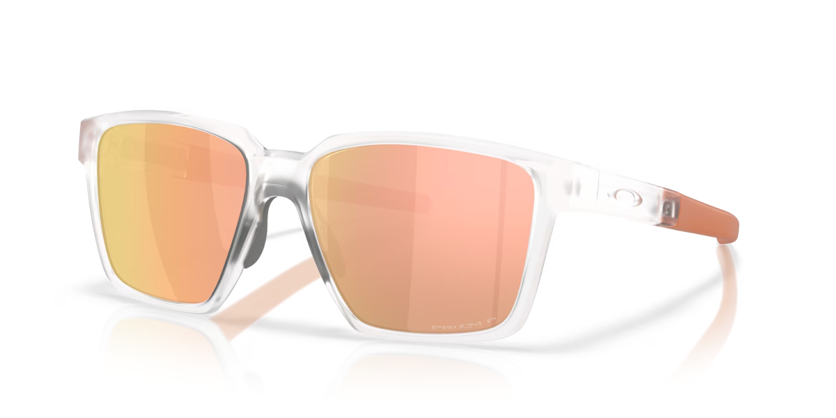 Oakley POLARIZED ACTUATOR SQ Sunglasses OO9430-0757 Matte Clear