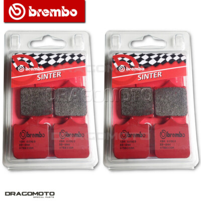 Aprilia 1000 Tuono Racing 2003 2004 Bremsbeläge vorne SA BREMBO Sinte...
