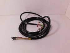 Used Original Automatic Electric Black Rubber Line Cord Very Good Cond 60" Long