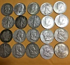 One Roll Of 20 90 percent silver Half Dollars Mixed Dates And Mint Marks