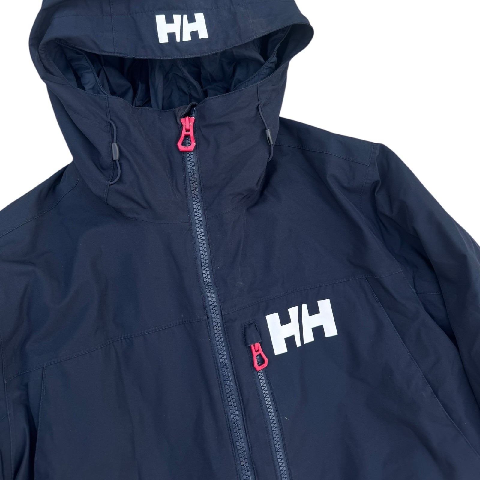 HH Helly Hansen Rigging Jacket Medium M Black Rai… - image 3
