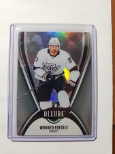 2025-26 Upper Deck Allure #59 Warren Foegele Black Rainbow