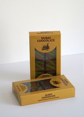 Dubai Chocolate   Kadayıf Milk Chocolate with Pistachio, 7oz (200g) **VIRAL**