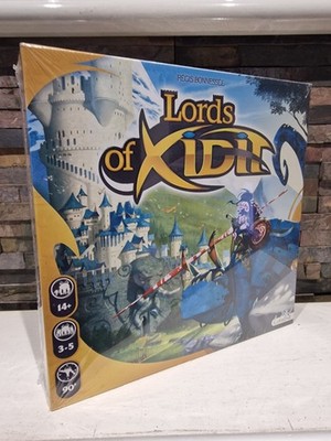 Lords of Xidit Brettspiel - Regis Bonnessee Libellud. NEU / VERSIEGELT.