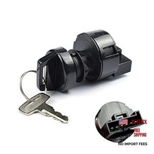 Ignition Key Switch Compatible with Polaris Sportsman 400 500 570 3 Position