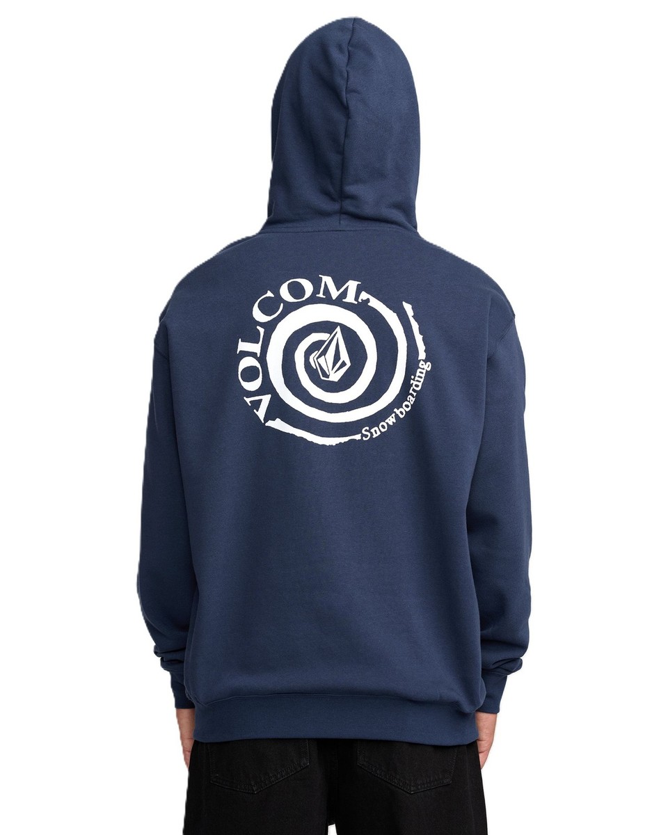Volcom Essential Hoodie Men's Sweatshirt, Deep Blue, Small | eBay