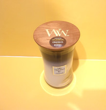WoodWick Scented Candle Large Trilogy Evening Luxe, Weight 610g