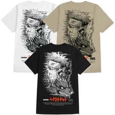 Primitive Skate X Naruto Shippuden Men's T-Shirt Dirty P Beast Anime Tee