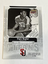 2009-10 UD Draft Basketball Tournament Titans - Elgin Baylor - Chieftains