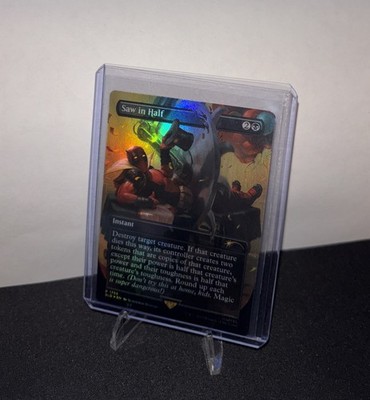 Saw in Half (Rainbow Foil) Secret Lair Drop Foil
