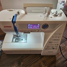 Janome 5060 QDC Sewing Machine with Extension Table, 60 Stitches, LCD Display