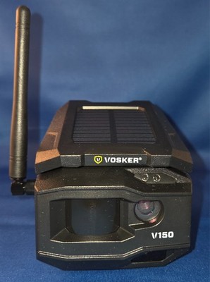 Vosker V150 LTE Solar Security Camera   SIM, SD Card, Battery