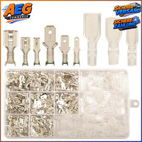 FlachsteckhüLsen Set 540Pcs 2,8Mm-6,3Mm Quetschverbinder Elektrische
