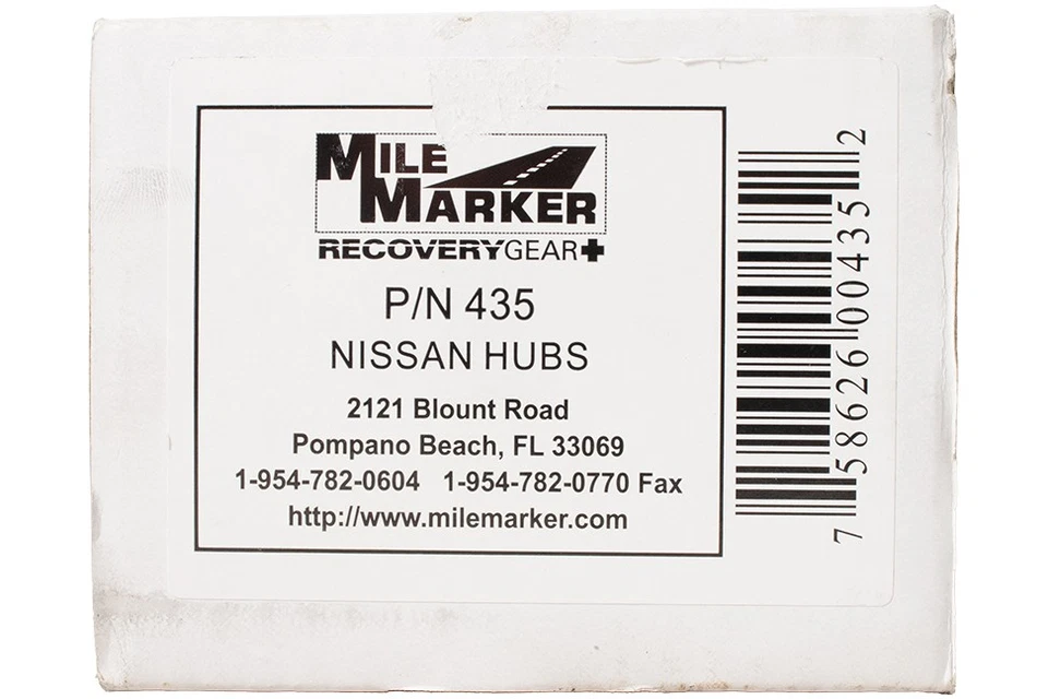 Bujes de bloqueo manual premium Mile Marker para Nissan Pathfinder 1990-01 modelo ID 435 Foto 4 de 4