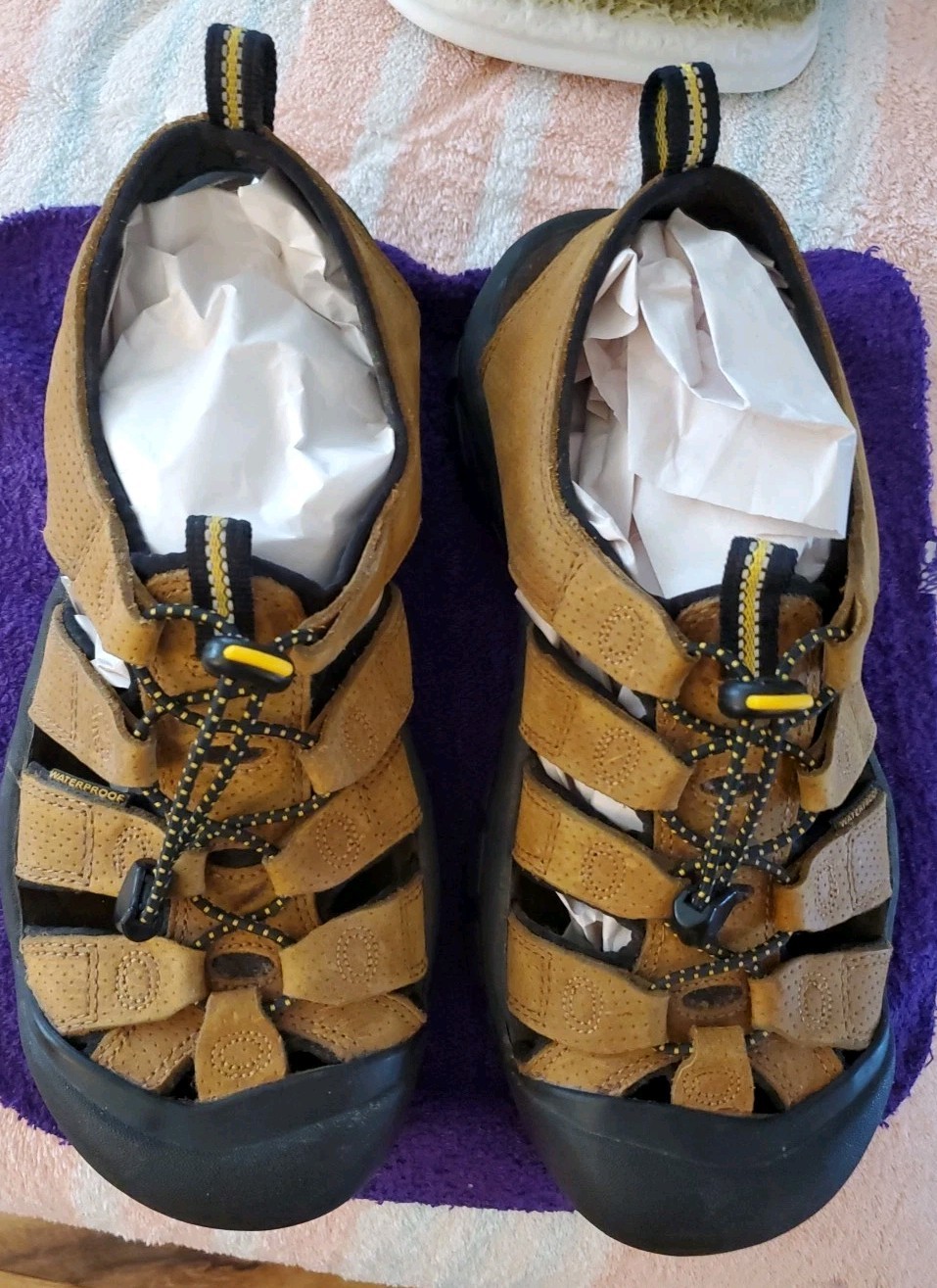 KEEN Newport sandalo da trekking impermeabile bisonte marrone scamosciato uomo taglia 8 5 us intime ottimeioni