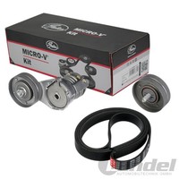 Gates Micro-V Kit KEILRIPPENRIEMEN-SATZ Passend FüR Seat Leon Toledo Skoda