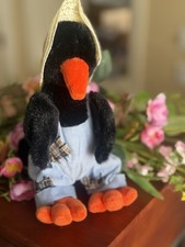 2k) Ty Beanie Baby 1993 Vintage CAWLEY The Crow Plush Attic Treasures NWT