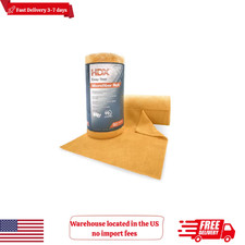 HDX Easy-Tear 12 in. x 12 in. Microfiber Cloth Roll 50 count 