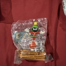 McDonalds Happy Meal Toy Space Jam Figure Vintage #3 1996 Marvin The Martian