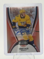 2025-26 Allure Brady Skjei #74 Predators Red Rainbow Auto