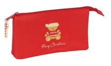 Teddy Merry Parties Pencil Case for Kids, Ideal for School Age, Comfortable and