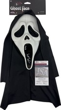 MATTHEW LILLARD signed MASK GHOSTFACE Scream 1996 Stu Macher Fun World JSA MATTHEW LILLARD signed MASK GHOSTFACE Scream 1996 Stu Macher Fun World JSA