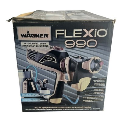 Wagner FLEXiO 990 Paint Sprayer Kit - (Box Wear) | eBay