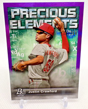 Justin Crawford 2023 Bowman Platinum - Precious Elements #170/250 #PE-26