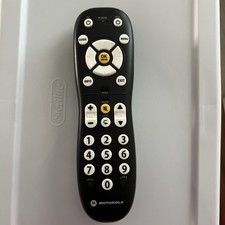 MOTOROLA URC-2068BC1-R Remote Control TV  bla...