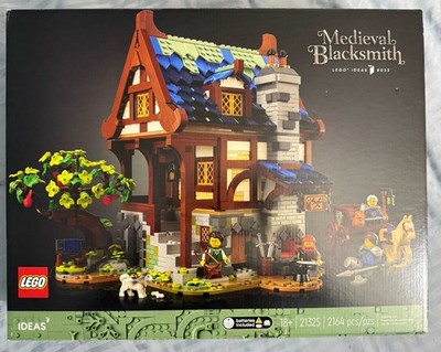 Lego Ideas Medieval Blacksmith Set 21325 New Retired Limited Castle Sealed.