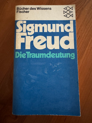 VTG! 1961 Die Traumdeutung Sigmund Freud The Interpretation Of Dreams in GERMAN
