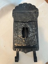 Vintage Wall Mount Mailbox Flip Top Lid W/ Ne...