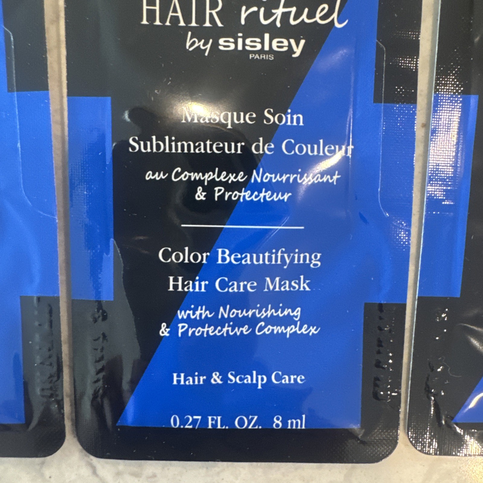 Sisley Hair Rituel Color Beautifying Hair Care Mask Each sample 8 ml x 8 = 64 ml