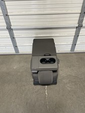2015-2025 Ford F150 F250 F350 Center Console Gray Cloth Jump Seat Console