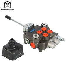 Hydraulic Directional Control Valve For Tractor Loader W/joystick 21 Gpm 2 Spool