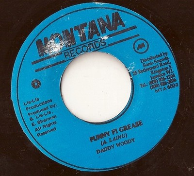 Daddy Woody - Punny Fi Grease (7'', Single) (Near Mint (NM or M-)) - 2791304608