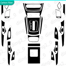32Pcs Glossy Piano Black Kits Full Interior Trim Cover For Nissan Sentra 2016-21