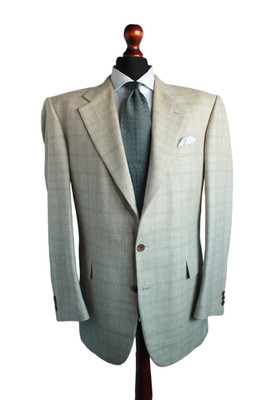 Regent Kaschmir Seide Sakko Gr. 54 handmade 4-Seasons handtailored in Germany