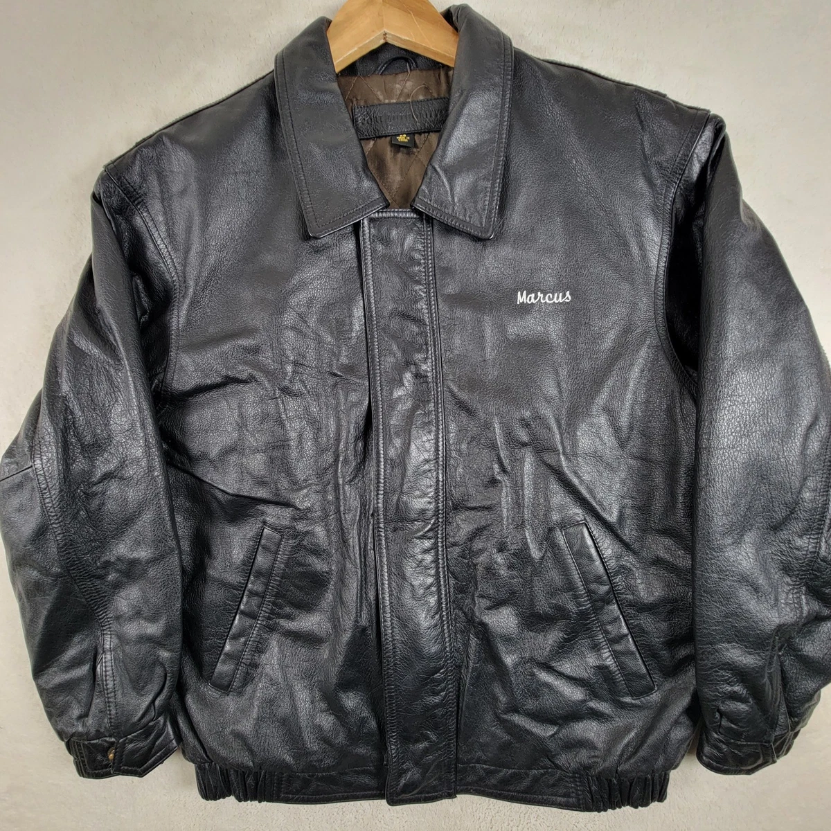 Port Authority Leather Outer Shell Black Coats, Jackets & Vests 