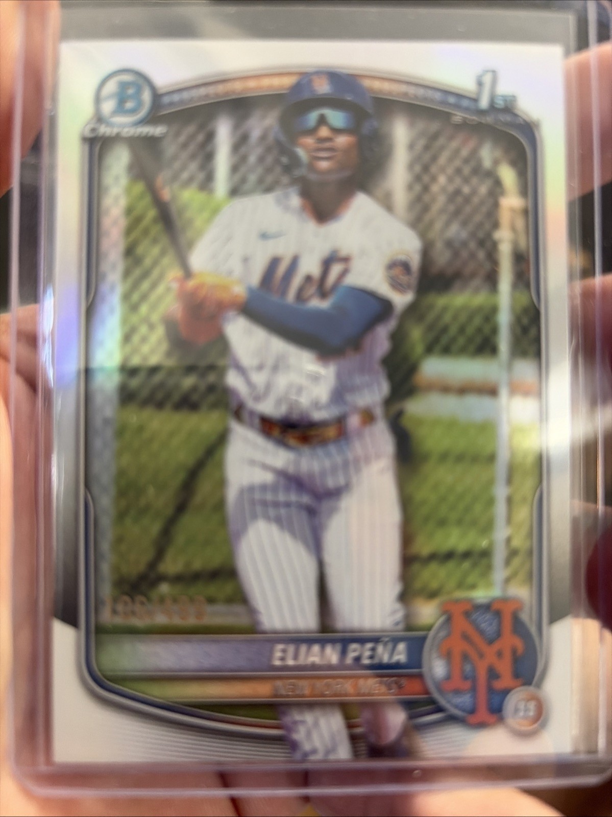 2025 Bowman Chrome Elian Pena #BCP-155 1st Bowman Refractor /499