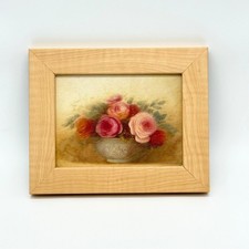 Vintage Roses Canvas Print Framed Giclee Wall Art Gallery