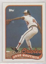 1989 Topps Jose Bautista #469 0u5i