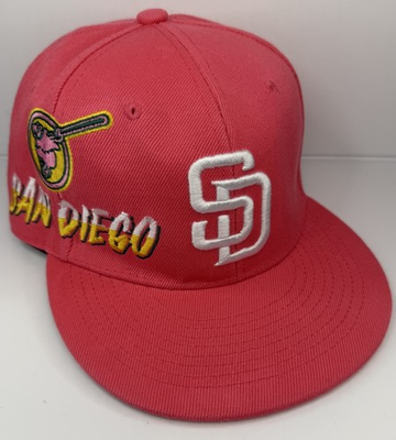 #ad San Diego Padres NLB New Era City Connect Icon 59FIFTY Fitted Hat Size 7 Men’s $24.99