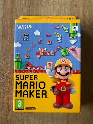 Super Mario Maker - Nintendo Wii U - PAL - Hardbook Edition